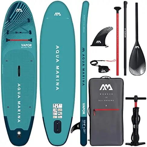 Stand Up Paddle Leash - Tavola da SUP gonfiabile Aqua con