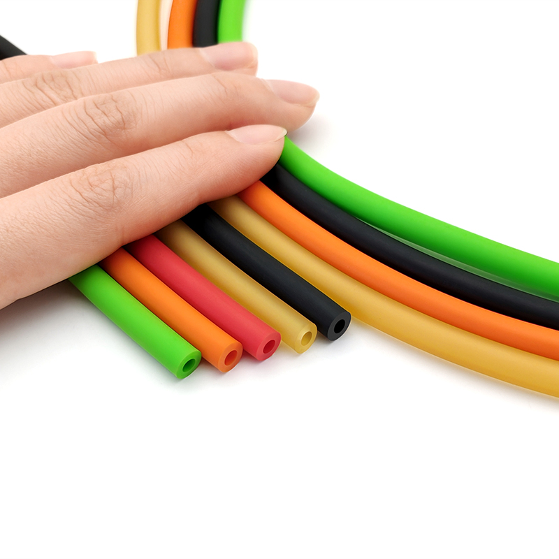 Speargun Rubber Band - Tubo in lattice naturale multicolore da