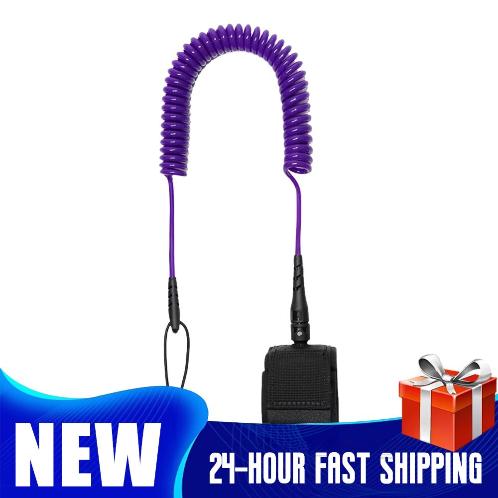 Stand Up Paddle Leash - Corda di Sicurezza Avvolgibile per SUP,