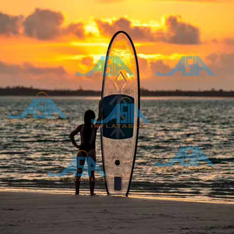 Sup con fondo cristallino Stan - Stand Up Paddle Leash recensione e prezzo